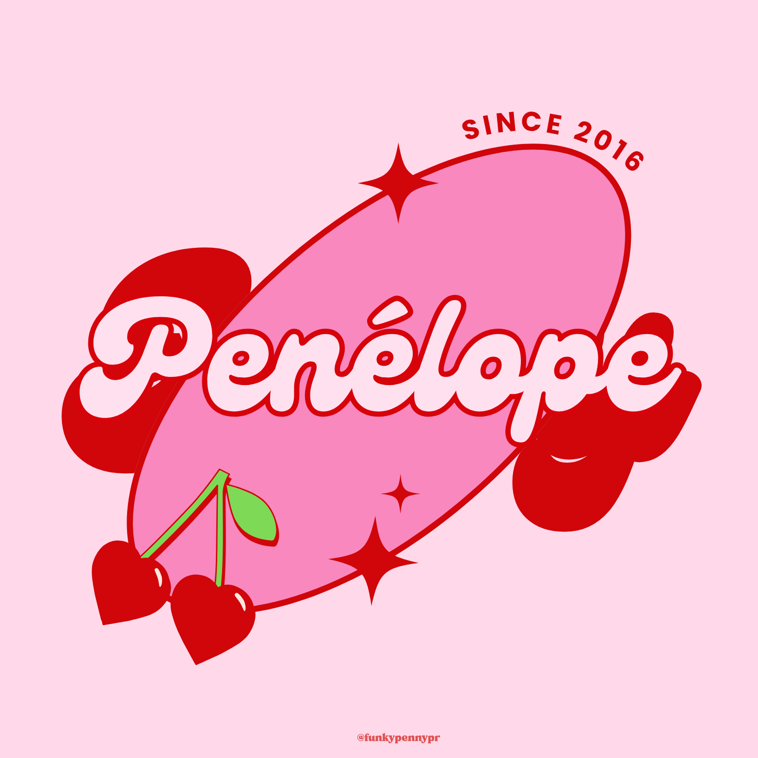 Cereza•personalizada (nombre y año)